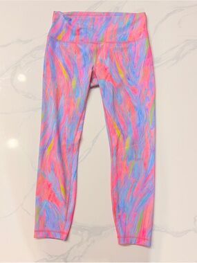 Lululemon Wunder Train Leggings *Prism* size 12